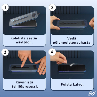 Arctiq™ 3-in-1 -näytönsuoja